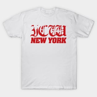 ICW New York Red Logo T-Shirt